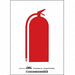 Safety Sign 7 in x 5 in Vinyl