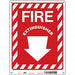 Safety Sign 12 in x 9 in Aluminum