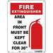 Safety Sign 14 in x 10 in Polyethylene