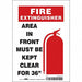 Safety Sign 10 in x 7 in Vinyl