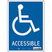 K1113 Safety Sign 14 in x 10 in Polyethylene