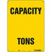 Safety Sign 14 in x 10 in Aluminum