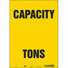 Safety Sign 14 in x 10 in Vinyl
