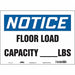 Safety Sign 10 in x 14 in Vinyl