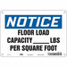 Safety Sign 7 in x 10 in Aluminum