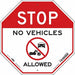Safety Sign 24 inx24 in Polyethylene