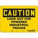 Safety Sign 7 in x 10 in Aluminum