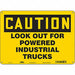 Safety Sign 10 inx14 in Aluminum