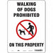 Safety Sign 14 in x 10 in Aluminum