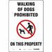 Safety Sign 18 in x 12 in Aluminum