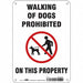 Safety Sign 10 in x 7 in Polyethylene