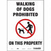 Safety Sign 14 in x 10 in Vinyl