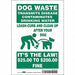 Safety Sign 10 in x 7 in Vinyl