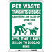 Safety Sign 10 in x 7 in Aluminum