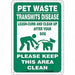 Safety Sign 10 in x 7 in Aluminum