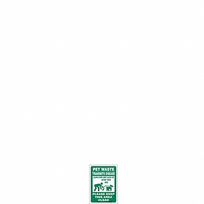 Safety Sign 14 in x 10 in Vinyl