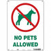 Safety Sign 14 in x 10 in Aluminum