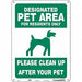 Safety Sign 14 in x 10 in Aluminum