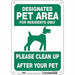 Safety Sign 10 in x 7 in Polyethylene