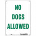 Safety Sign 10 in x 7 in Polyethylene