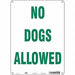Safety Sign 14 in x 10 in Polyethylene