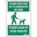 Safety Sign 18 in x 12 in Aluminum