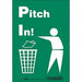 Safety Sign 10 in x 7 in Vinyl