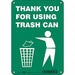 Safety Sign 10 in x 7 in Aluminum