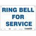 J9841 Safety Sign 7 in x 10 in Aluminum