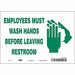 Safety Sign 7 in x 10 in Vinyl