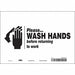 Safety Sign 7 in x 10 in Vinyl