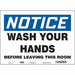 Safety Sign 10 in x 14 in Vinyl