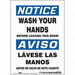 Safety Sign 7 in x 5 in Vinyl