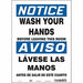 Safety Sign 14 in x 10 in Vinyl