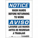 Safety Sign 10 in x 7 in Vinyl