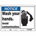 Safety Sign 10 in x 14 in Polyethylene