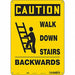 Safety Sign 14 inx10 in Aluminum