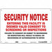 Safety Sign 24 in x 36 in Vinyl