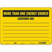 Safety Sign 10 in x 14 in Aluminum