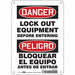 Safety Sign 10 inx7 in Aluminum