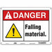 Safety Sign 10 in x 14 in Polyethylene