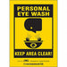 Safety Sign 7 in x 5 in Vinyl