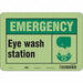 First Aid Sign 7 in x 10 in Aluminum