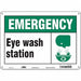 Safety Sign 10 in x 14 in Polyethylene