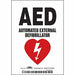 Safety Sign 5 in x 3 1/2 in Vinyl