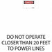 Safety Sign 7 in x 10 in Vinyl