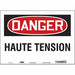 Safety Sign 10 in x 14 in Vinyl