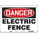 Safety Sign 10 inx14 in Polyethylene