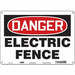 Safety Sign 10 in x 14 in Aluminum