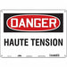 Safety Sign 10 in x 14 in Aluminum